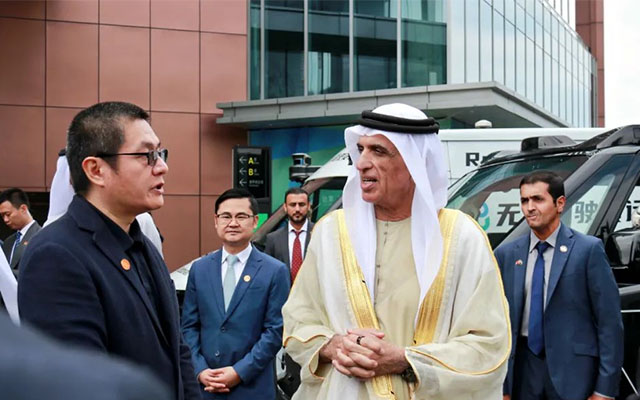 阿联酋哈伊马角政企代表到访文远知行 共探中东智能交通转型