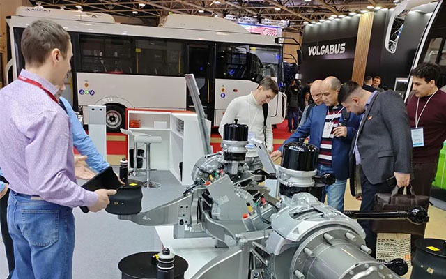 吉客传动新品亮相俄罗斯车展 引领商用车驶向绿色未来