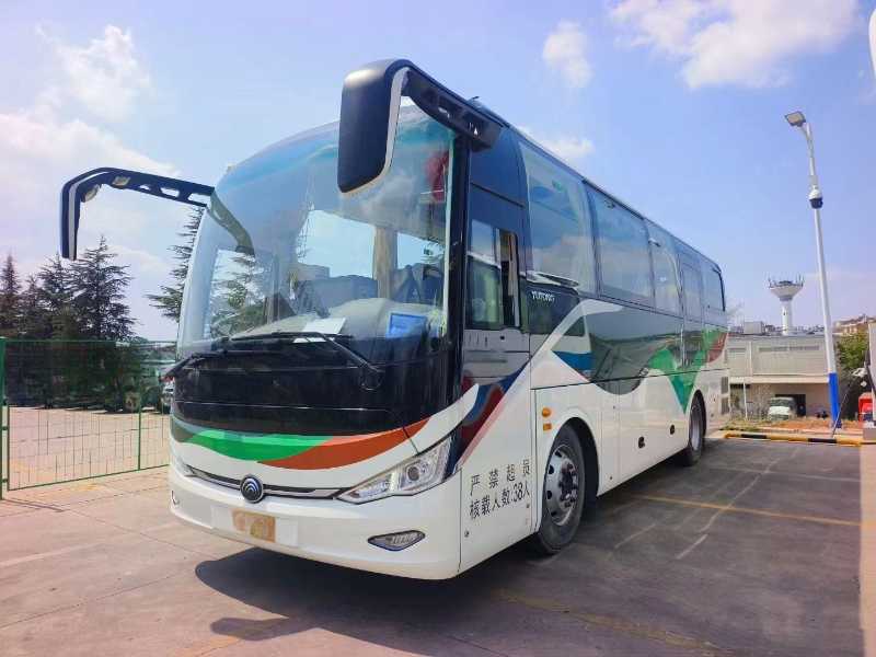 2023年3月上牌国六38座双档宇通6907气囊旅游车