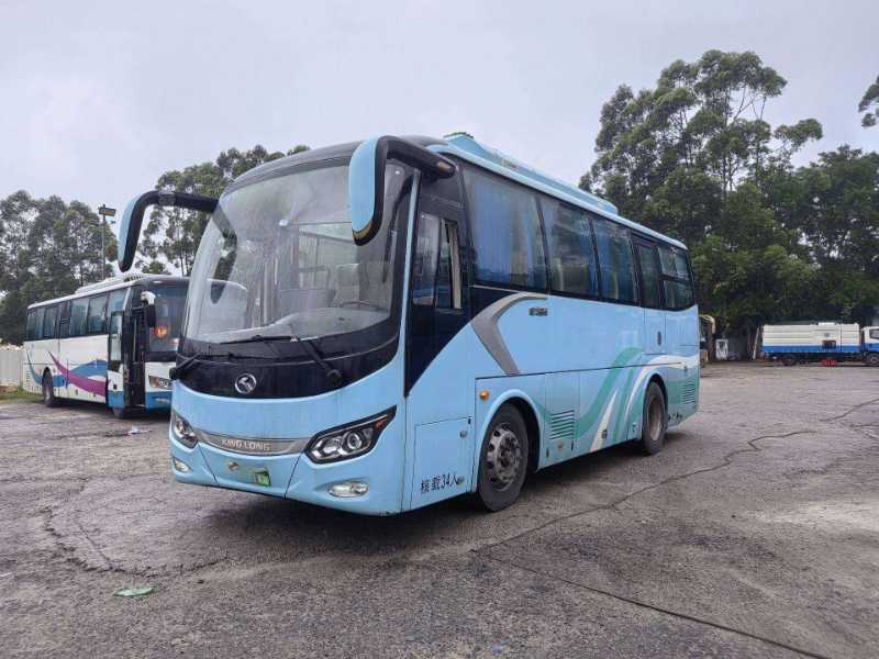 2016年8月上牌多台34座非营运宁德时代金龙6821气囊电车