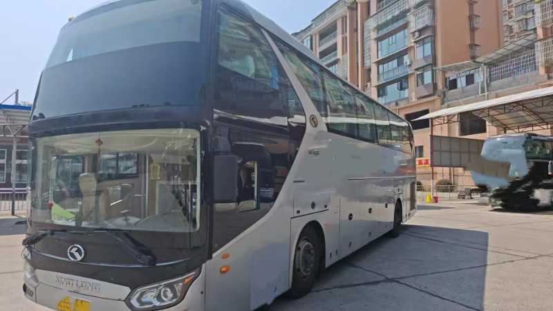 2016年上牌国四55座后开门大金龙6125气囊营运车