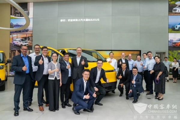 DHL续购500台EV30,上汽大通领跑欧洲绿色物流赛道