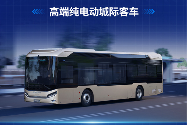 一图读懂创维NJL6128BEV高端纯电动城际客车