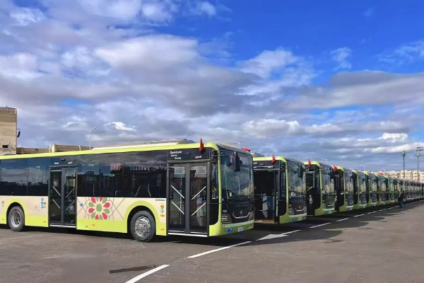 723辆宇通客车驶入摩洛哥 实力护航非洲国际足球赛事交通