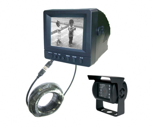 大巴倒车后视影像系统 巴士公交车后视系统 5.5寸车载监视器