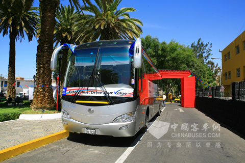 宇通：“中国汽车国际巡展”中的“大个子”