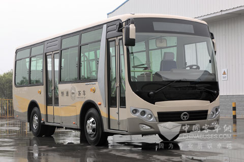 参与征名的CKZ6918公交客车