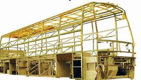 安凯全承载车身骨架