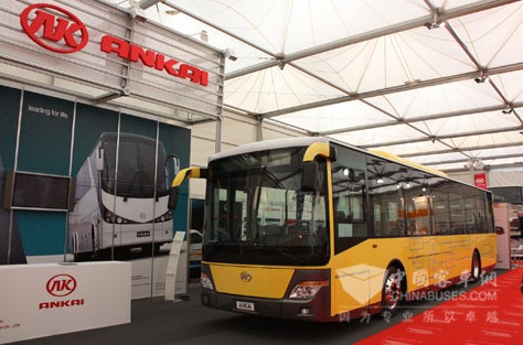 安凯G03EV新能源客车第一次亮相欧洲车展
