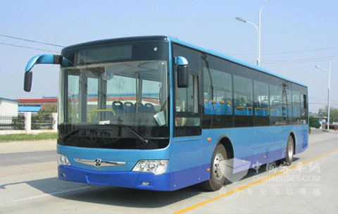  亚星JS6126G混合动力客车