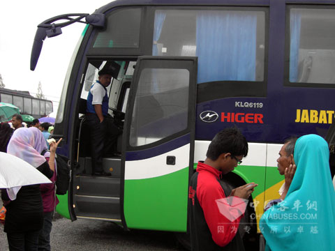 海格客车投入马来西亚国民服务计划运营