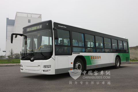 黄海与南车时代合作研发的DD6118HES21