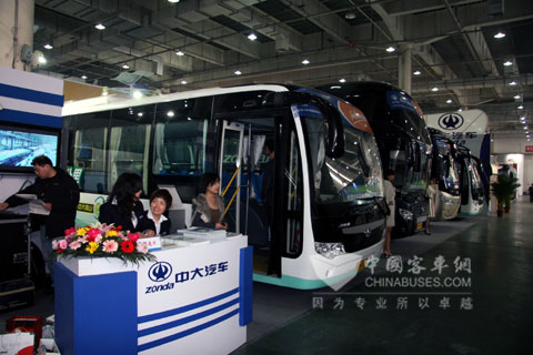 2010中国（天津）国际客车及零部件展览会中大客车展台