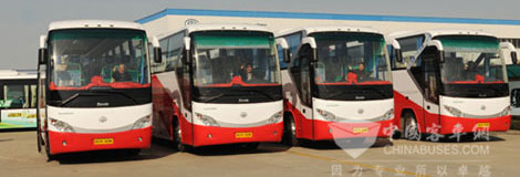 中大汽车批量开赴辽宁沈阳