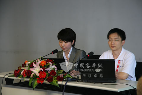 宇通在2010世界客车联盟年度大奖评审现场