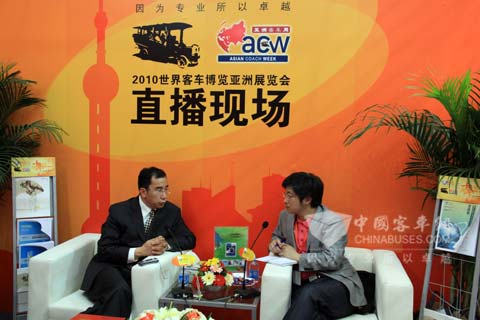 中通客车副总经理做客XINGKONG.COM