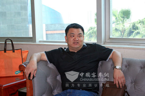 湖南郴州汽车运输集团有限公司副总经理陈建斌接受专访