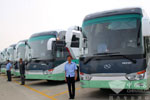 16辆大金龙豪华客车交付青海汽运