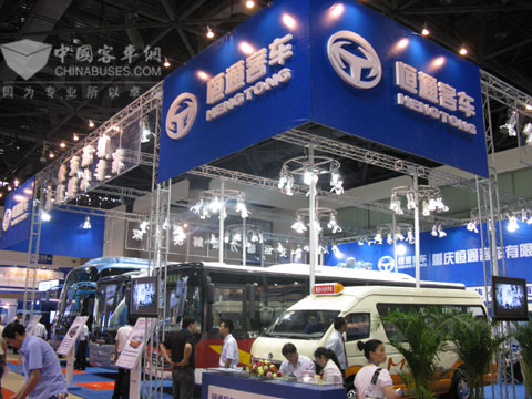 恒通客车:多款车型北京车展上受热捧