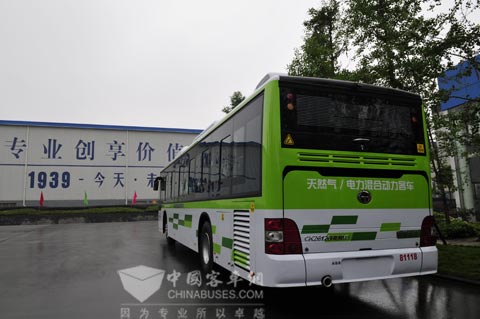 即将交付的恒通新能源客车