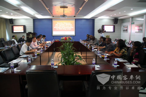 大金龙迎来莫桑比克政府代表团