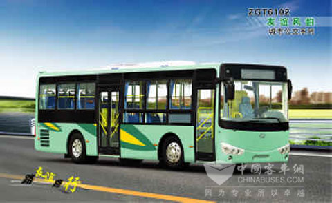 50辆友谊风韵ZGT6102城市公交进军鞍山
