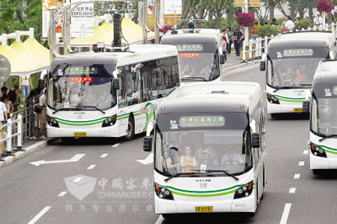 世博新能源车运营客流逾亿