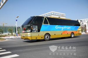 服务广州亚运 青年客车尽显王者风范