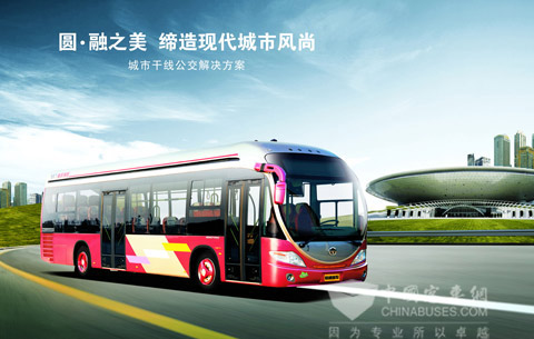 恒通都市威龙系列畅销国内高端公交市场