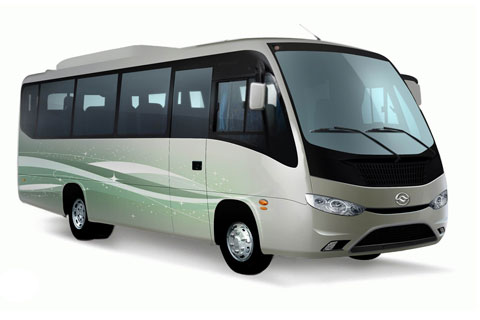 黄海中巴DD6736K01F