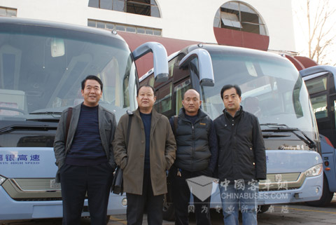 陕西咸阳福银高速总经理张勇阳到访中通客车