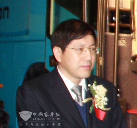 福田欧V新能源客车公司副总经理刘国强
