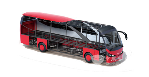 安凯“全承载”车身保障安全