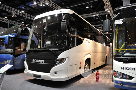 海格统领高档客车国内首发