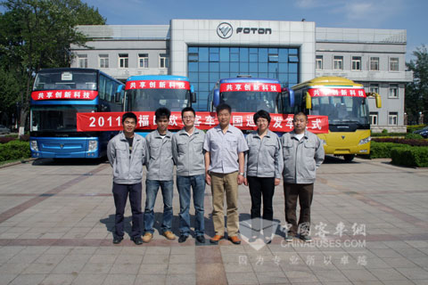 2011年福田欧V客车西线巡展全面启动