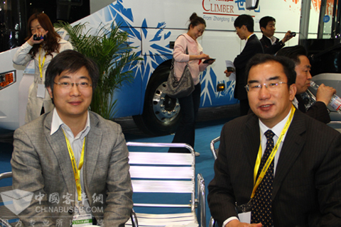 中通客车副总经理于春印接受XINGKONG.COM专访