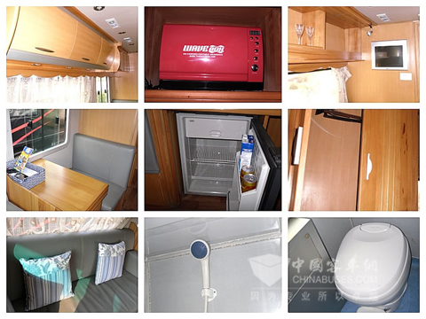 五洲龙房车内饰细节
