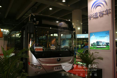 2011广州国际交通展览会宇通客车展台