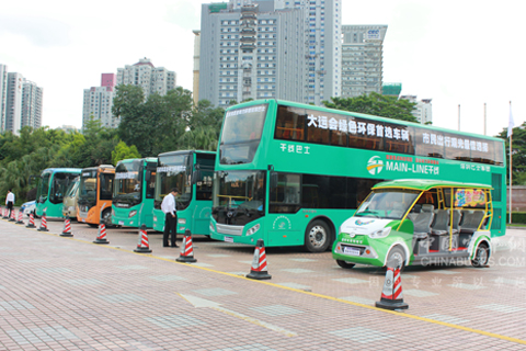 即将服务第26届世界大学生夏季运动会的五洲龙新能源汽车