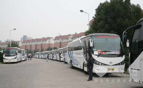 安凯纯电动客车服务第20届金鸡百花电影节