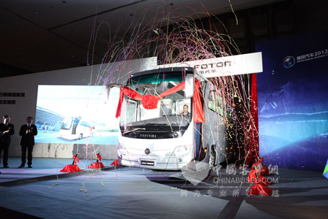 福田欧辉BJ6129一层半豪华客车荣耀登场