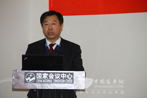 安凯客车总经理童永发表讲话