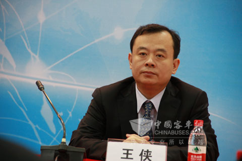 中国国际贸促会汽车行业分会会长王侠