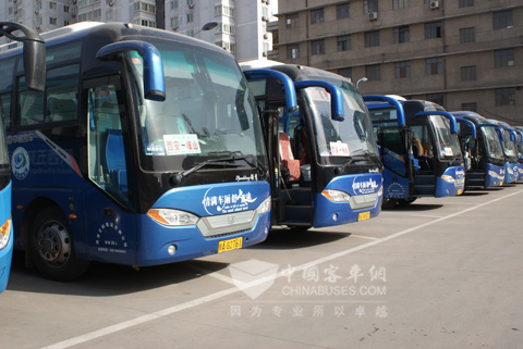 陕西五环客运批量中通清洁能源客车