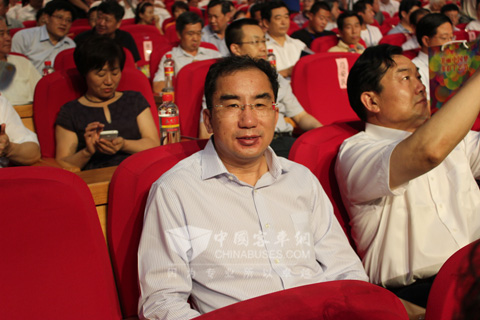 中通客车副总经理于春印在活动现场