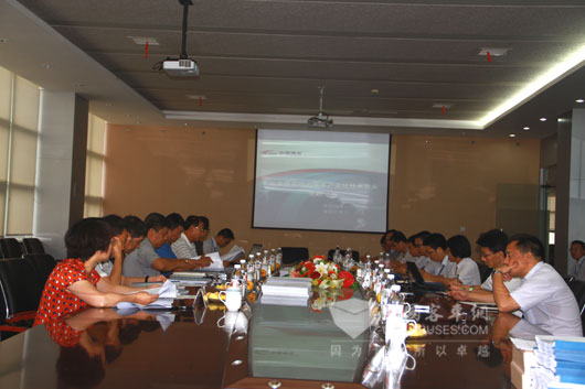 专家组聆听汇报