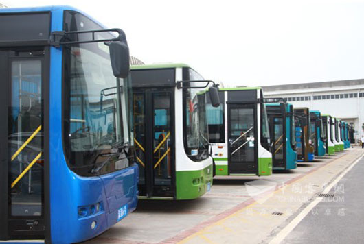 南车时代电动研发的精品客车