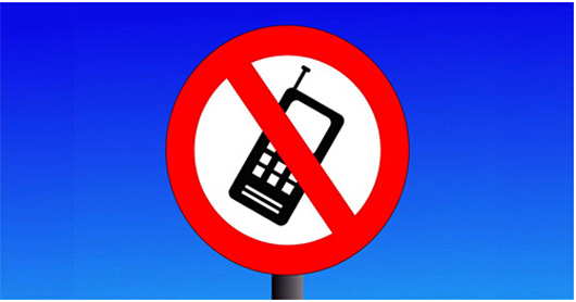 禁止拨打手机