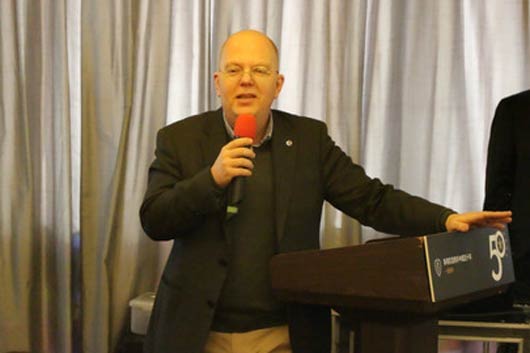 斯堪尼亚集团中国战略中心执行董事何墨池先生致辞