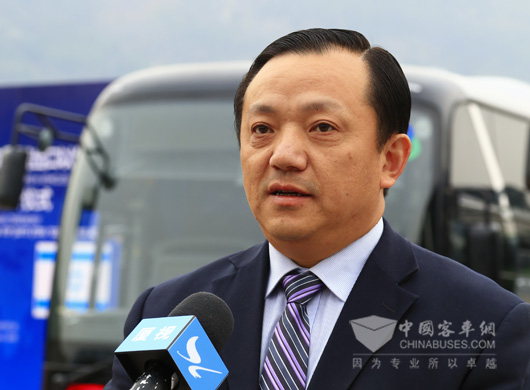 厦门金龙旅行车有限公司副总经理吴伟